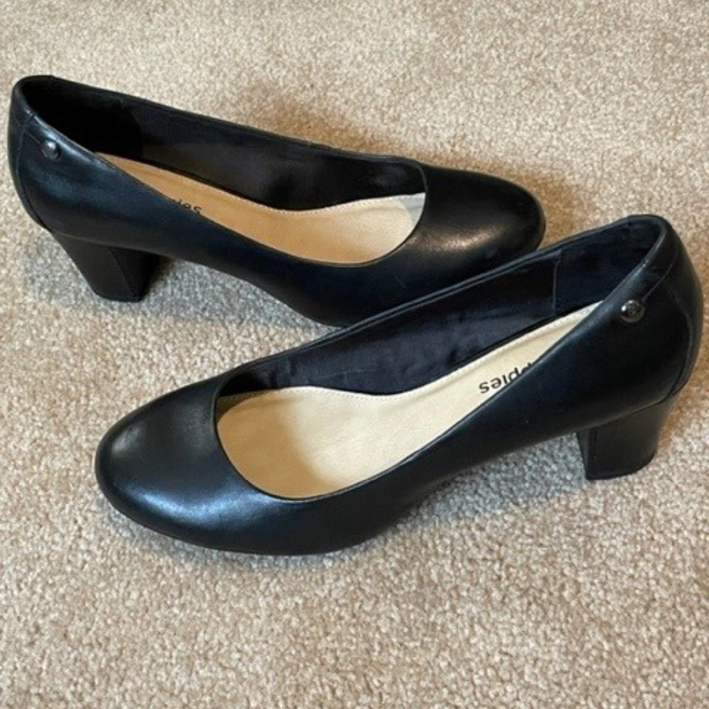 Hush Puppies Black Heels
